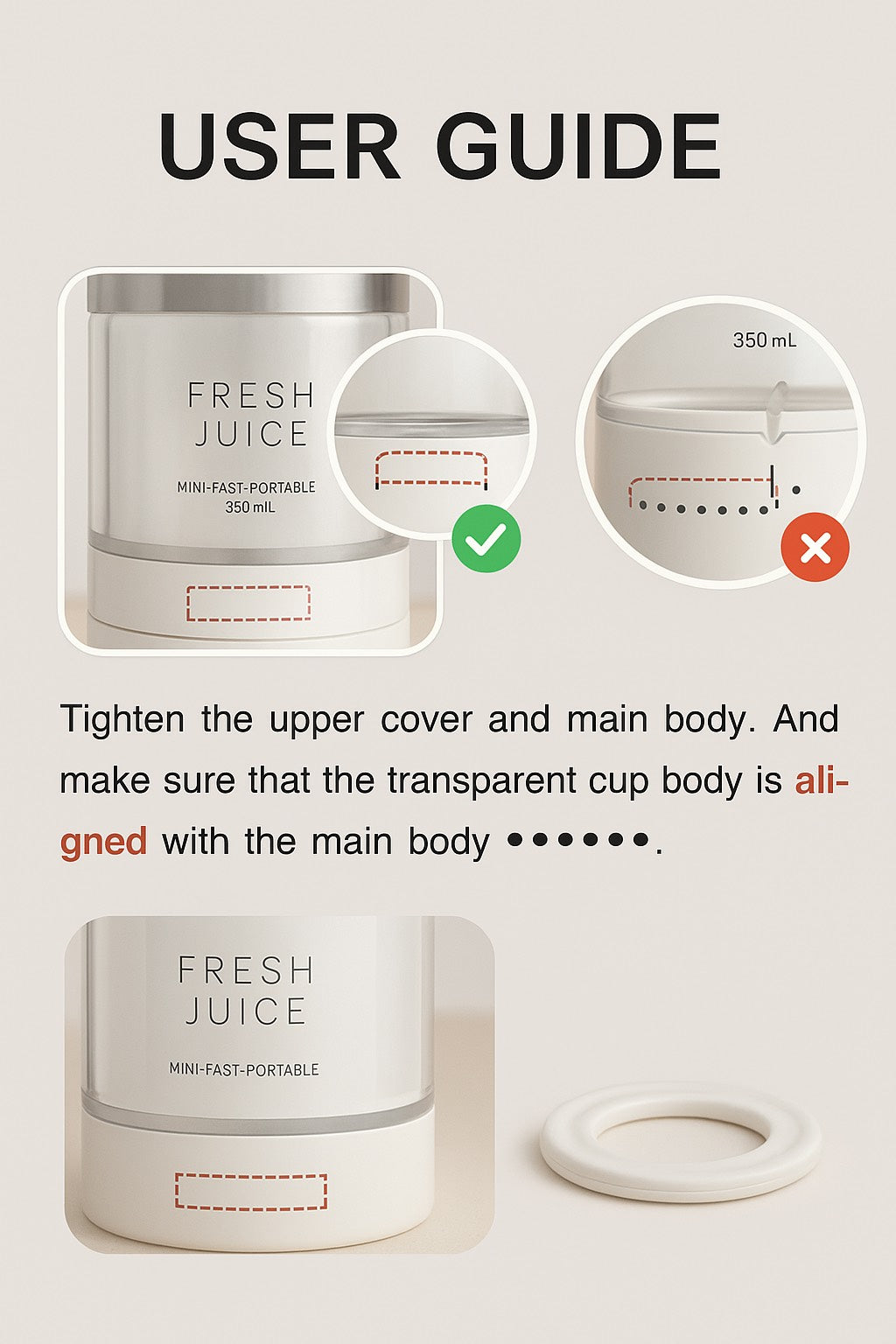 Porta-Juice Fresh Juice Maker